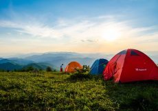 single camping vakantie
